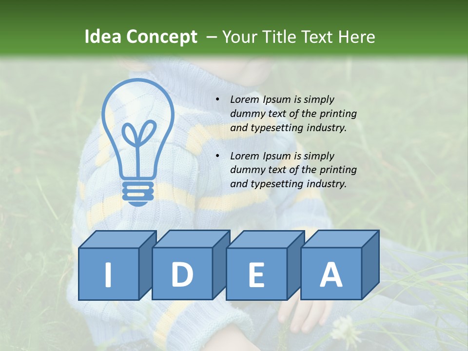 One Little Outdoor PowerPoint Template