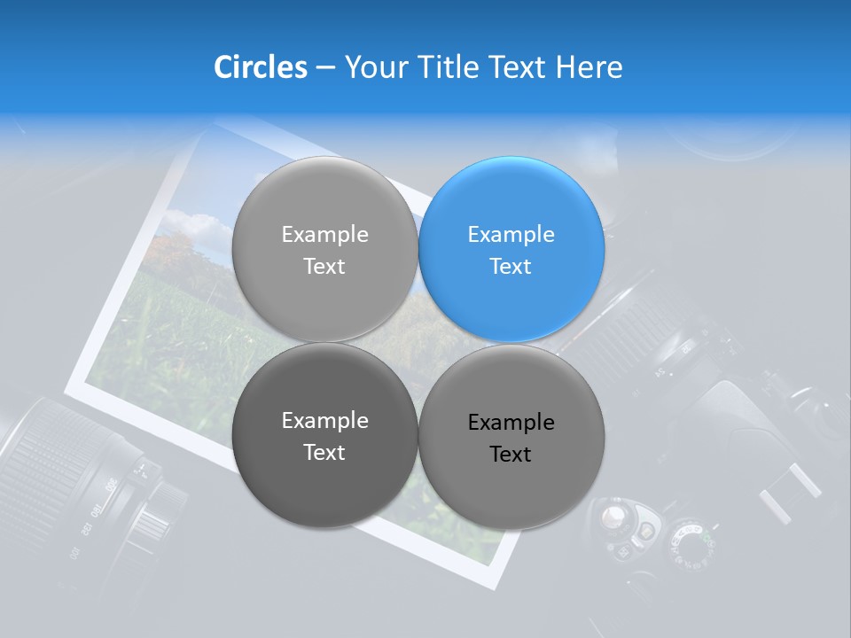 Camera Parts PowerPoint Template