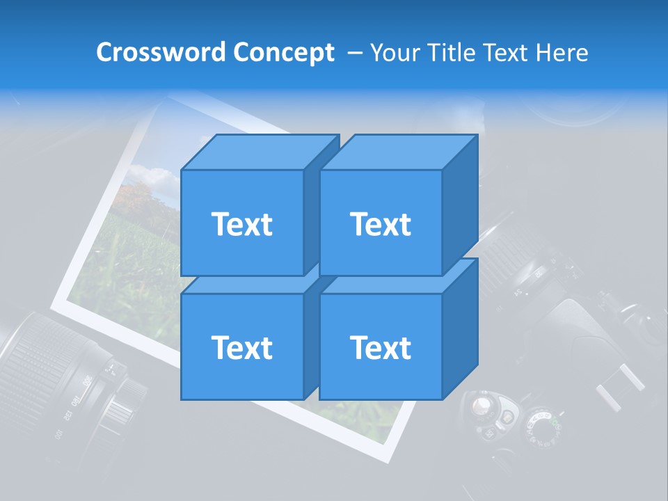 Camera Parts PowerPoint Template