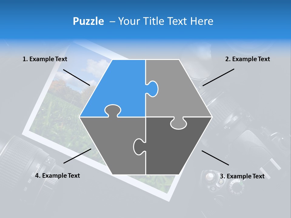 Camera Parts PowerPoint Template
