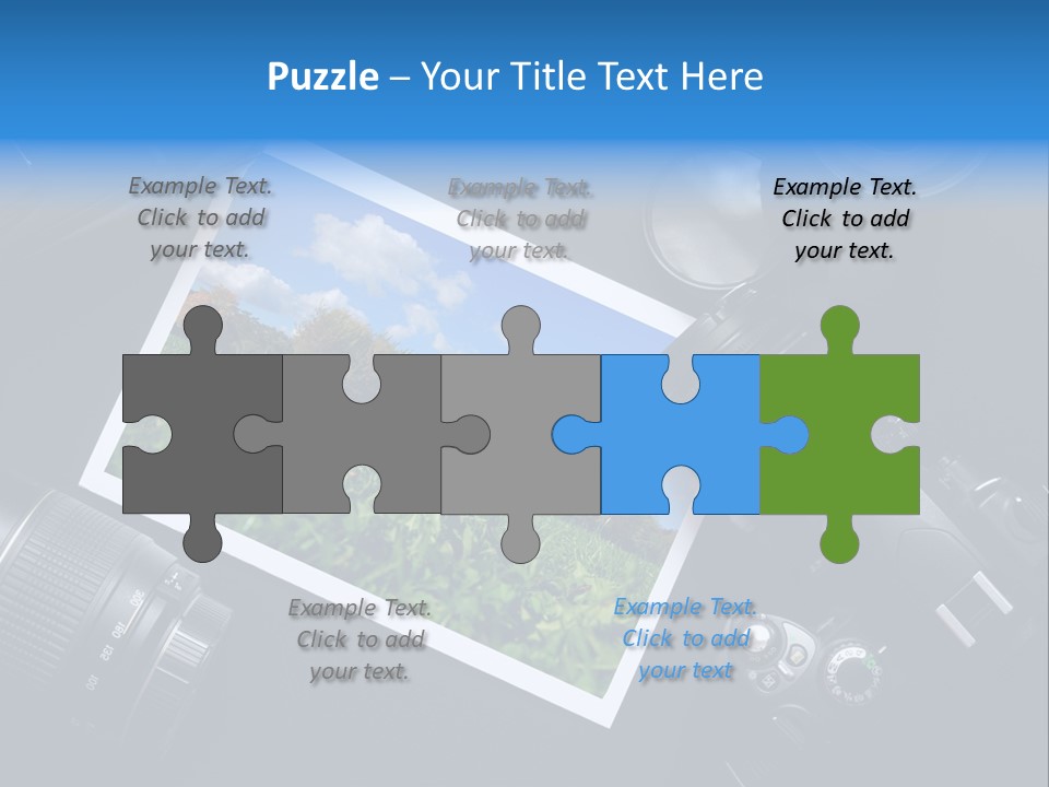 Camera Parts PowerPoint Template