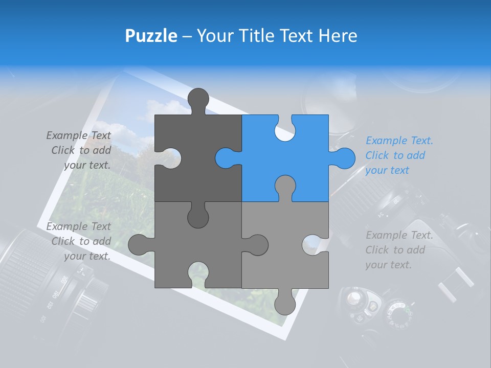 Camera Parts PowerPoint Template