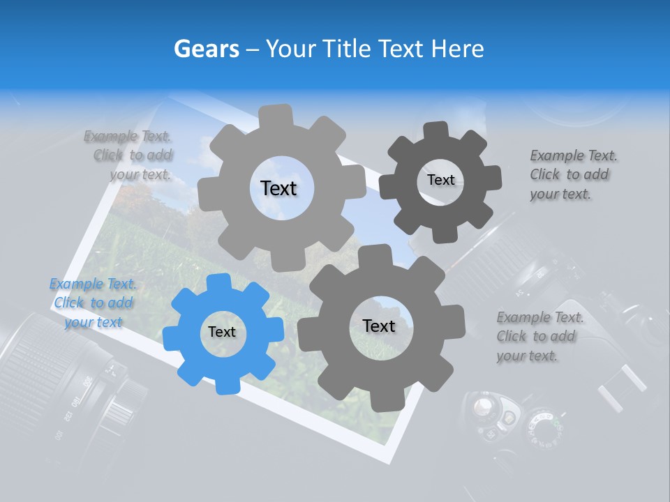 Camera Parts PowerPoint Template