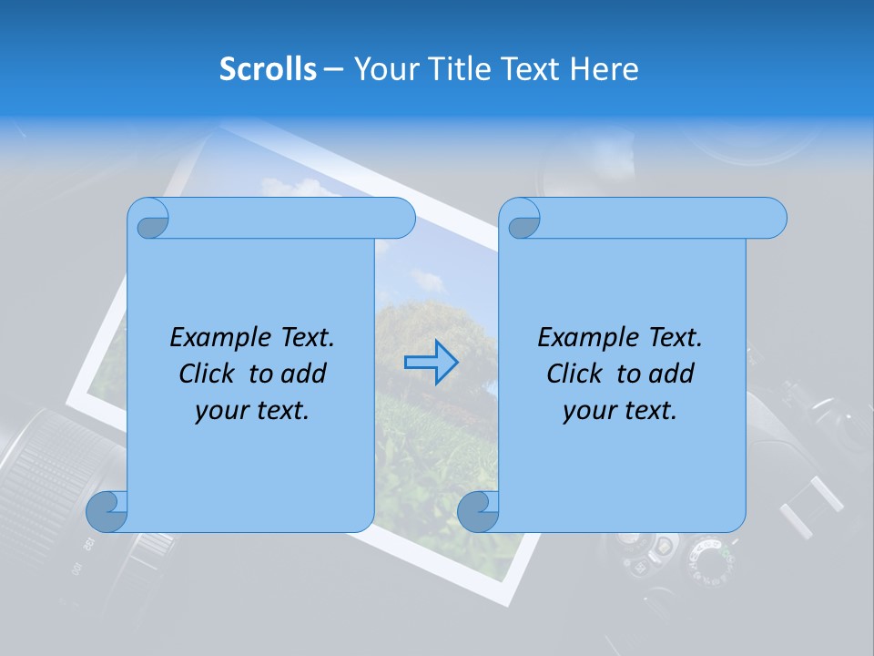 Camera Parts PowerPoint Template