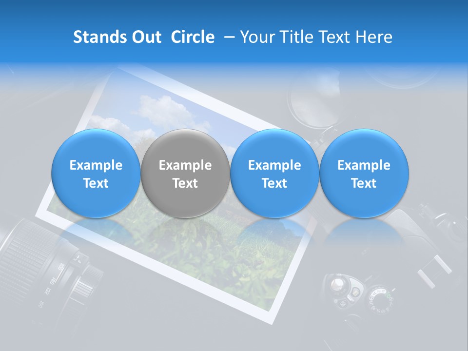 Camera Parts PowerPoint Template