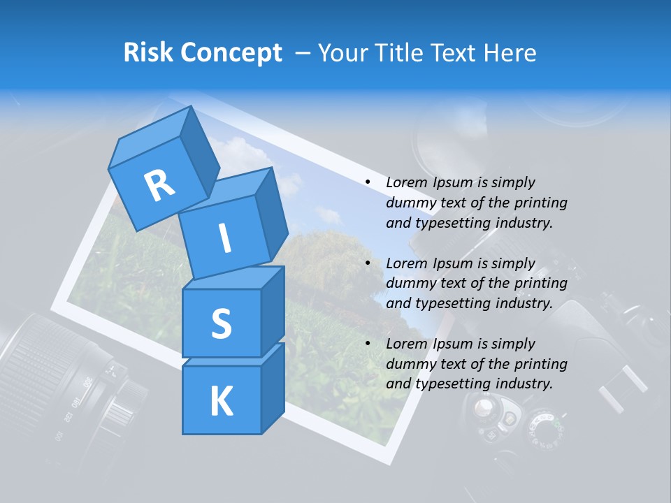 Camera Parts PowerPoint Template