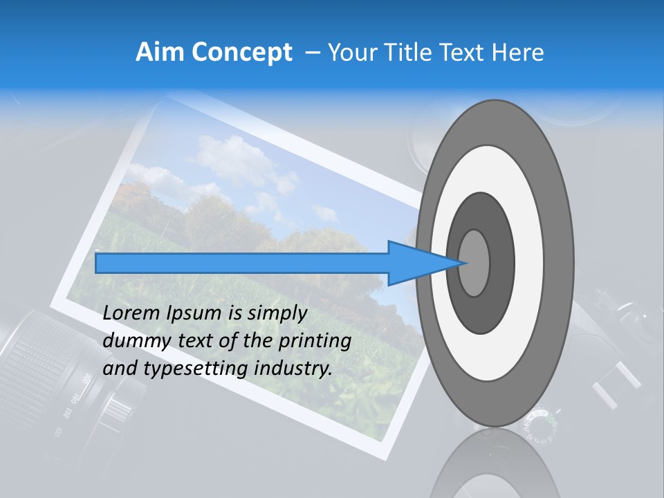 Camera Parts PowerPoint Template