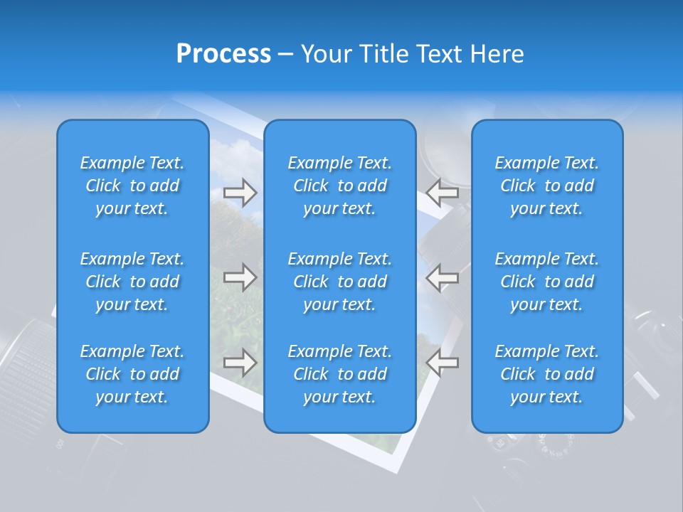 Camera Parts PowerPoint Template