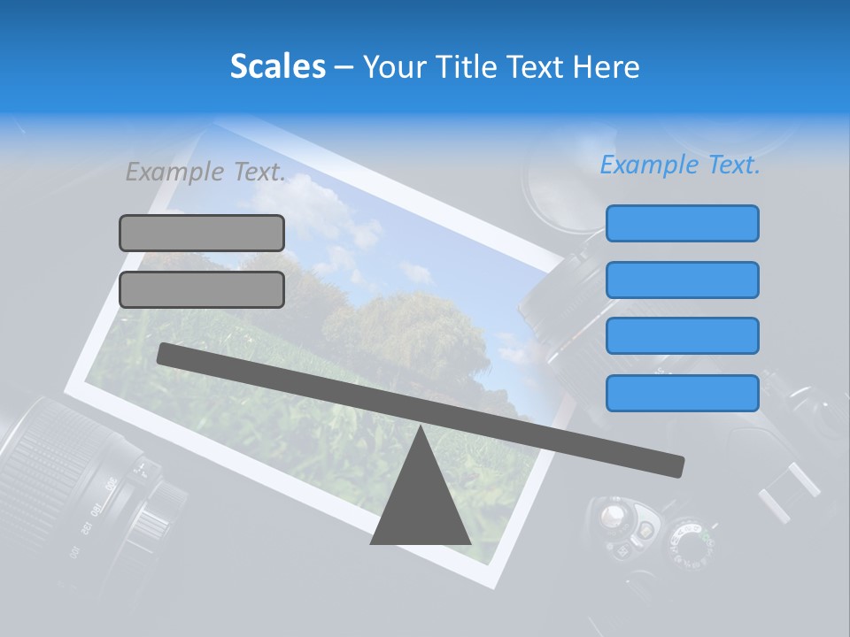 Camera Parts PowerPoint Template