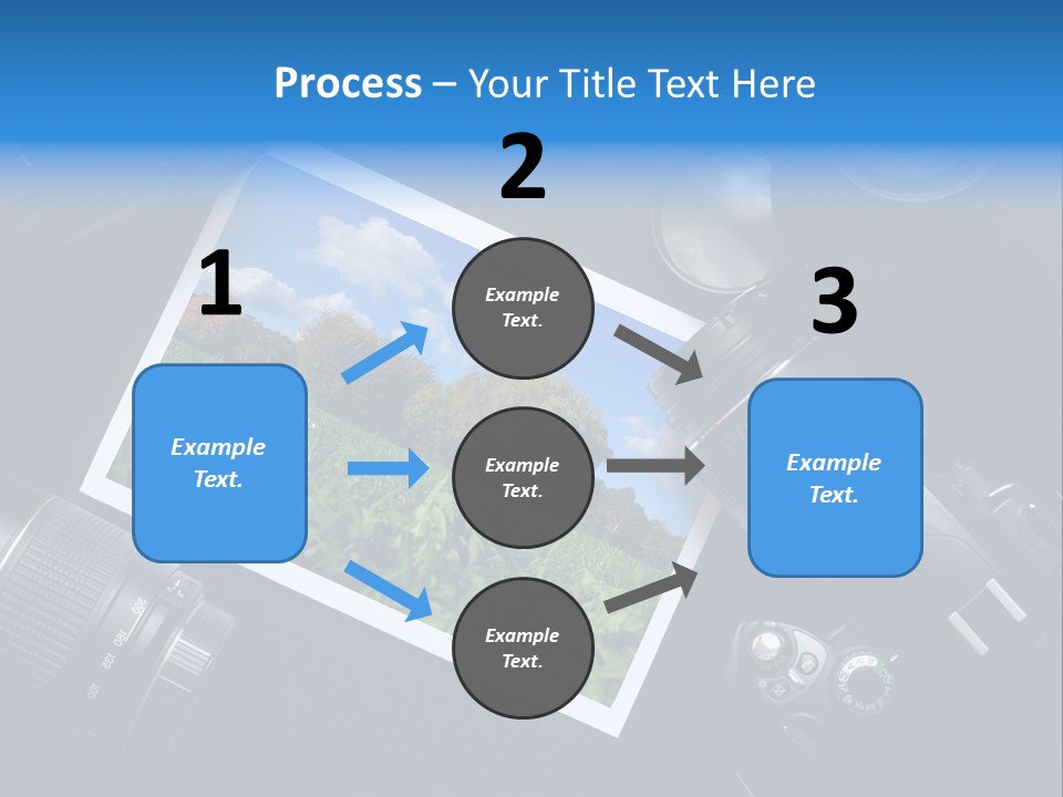 Camera Parts PowerPoint Template