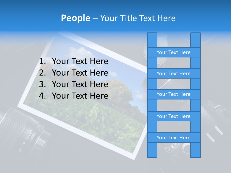 Camera Parts PowerPoint Template