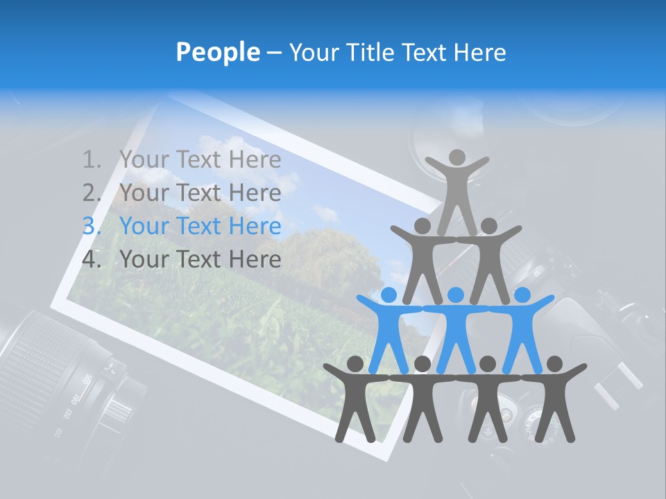 Camera Parts PowerPoint Template