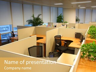 Commercial Office Design Ideas PowerPoint Template