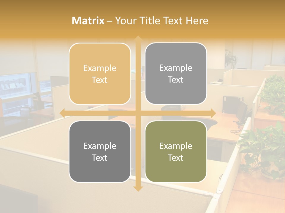 Commercial Office Design Ideas PowerPoint Template