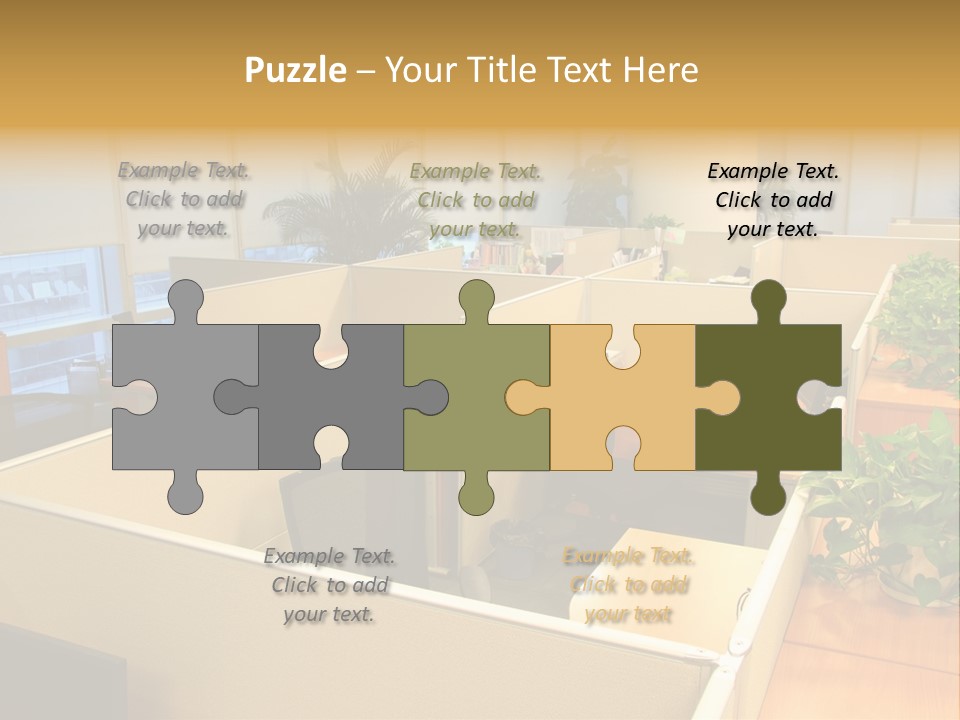 Commercial Office Design Ideas PowerPoint Template