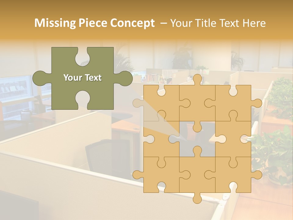 Commercial Office Design Ideas PowerPoint Template