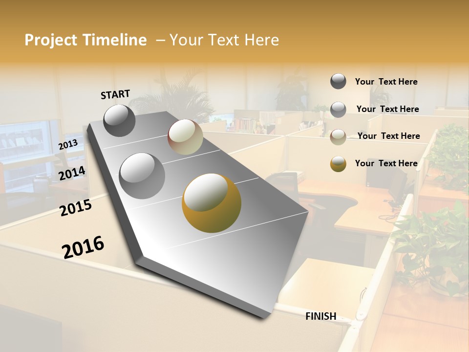 Commercial Office Design Ideas PowerPoint Template
