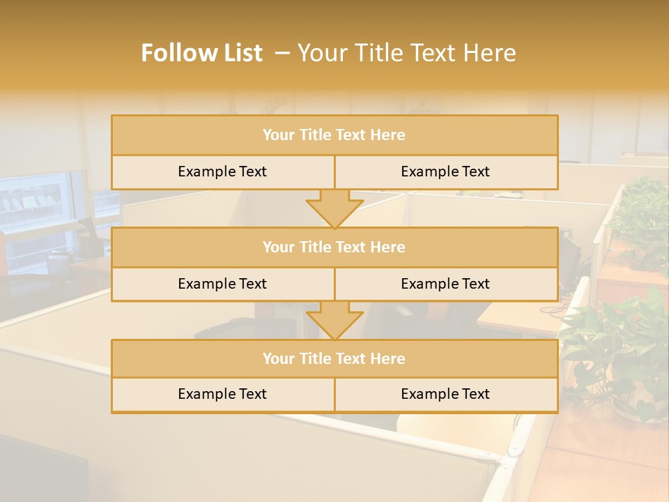Commercial Office Design Ideas PowerPoint Template