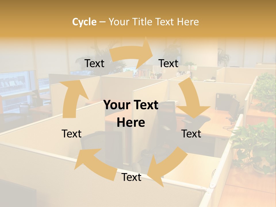 Commercial Office Design Ideas PowerPoint Template