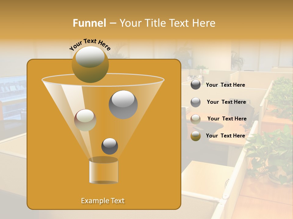 Commercial Office Design Ideas PowerPoint Template