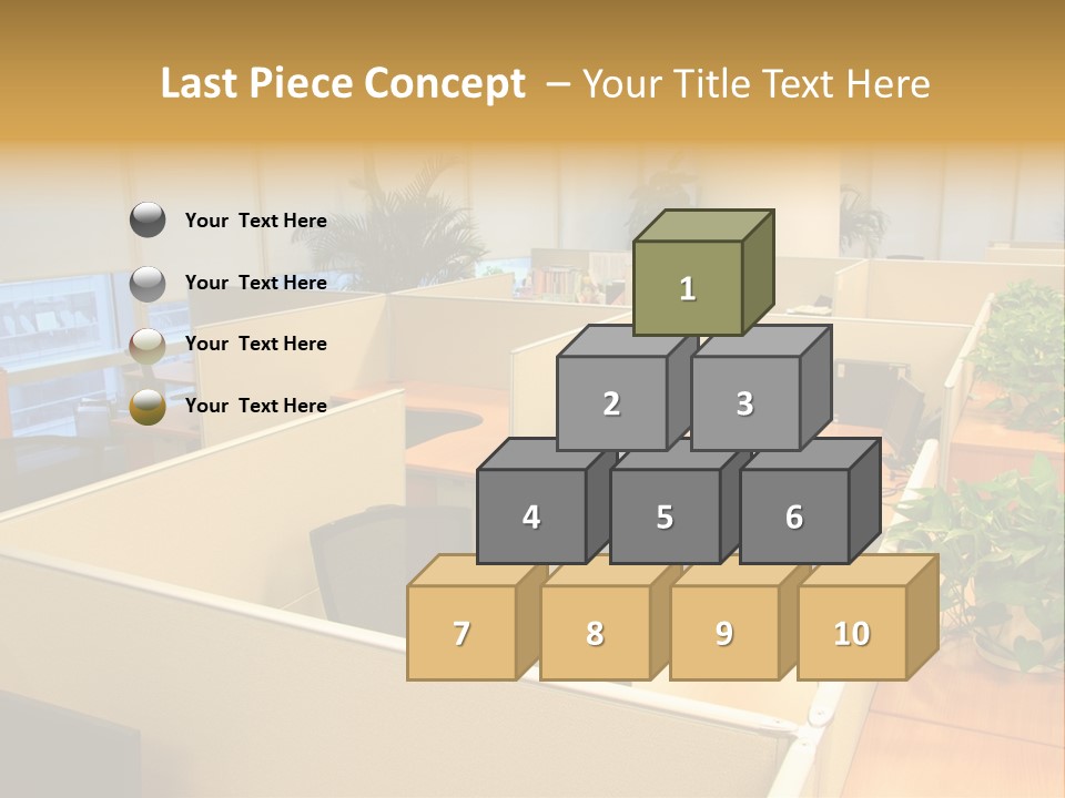 Commercial Office Design Ideas PowerPoint Template