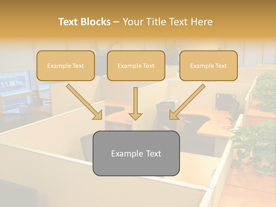Commercial Office Design Ideas PowerPoint Template