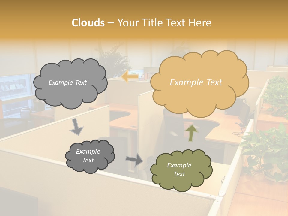Commercial Office Design Ideas PowerPoint Template