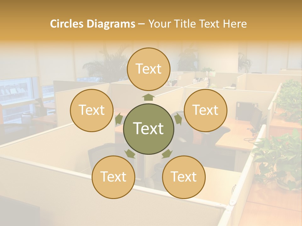Commercial Office Design Ideas PowerPoint Template