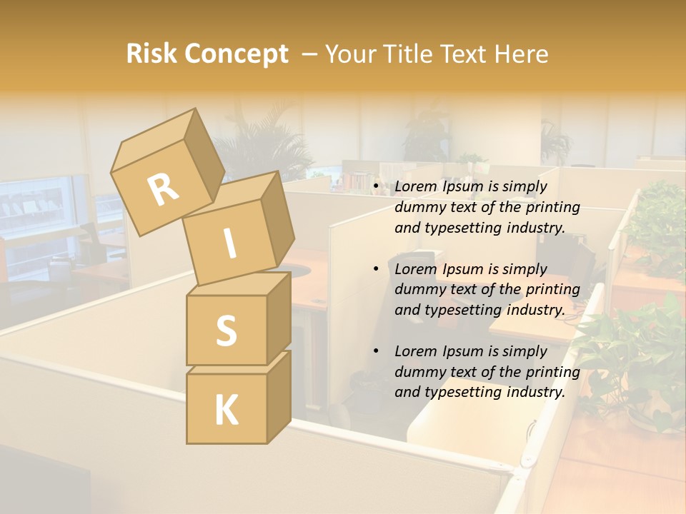 Commercial Office Design Ideas PowerPoint Template