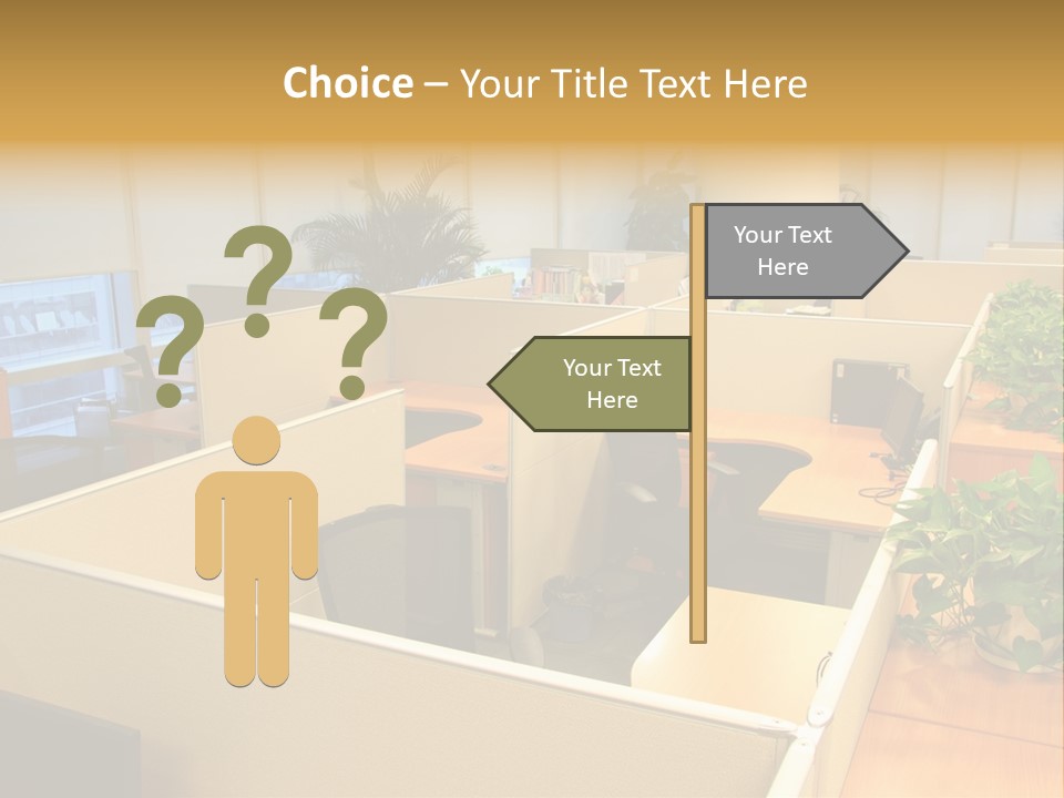 Commercial Office Design Ideas PowerPoint Template