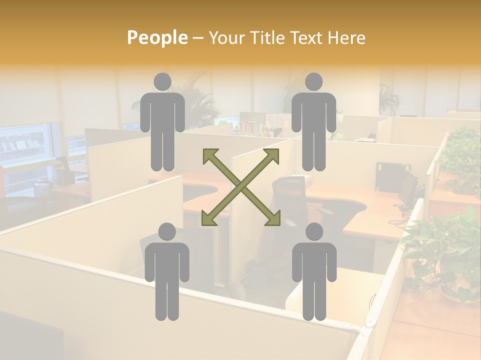 Commercial Office Design Ideas PowerPoint Template