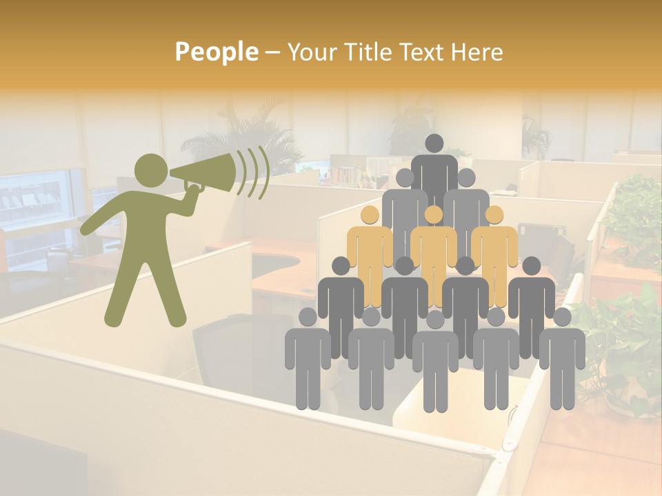 Commercial Office Design Ideas PowerPoint Template