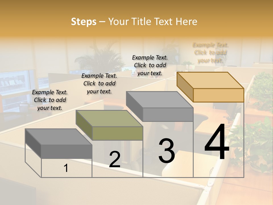 Commercial Office Design Ideas PowerPoint Template