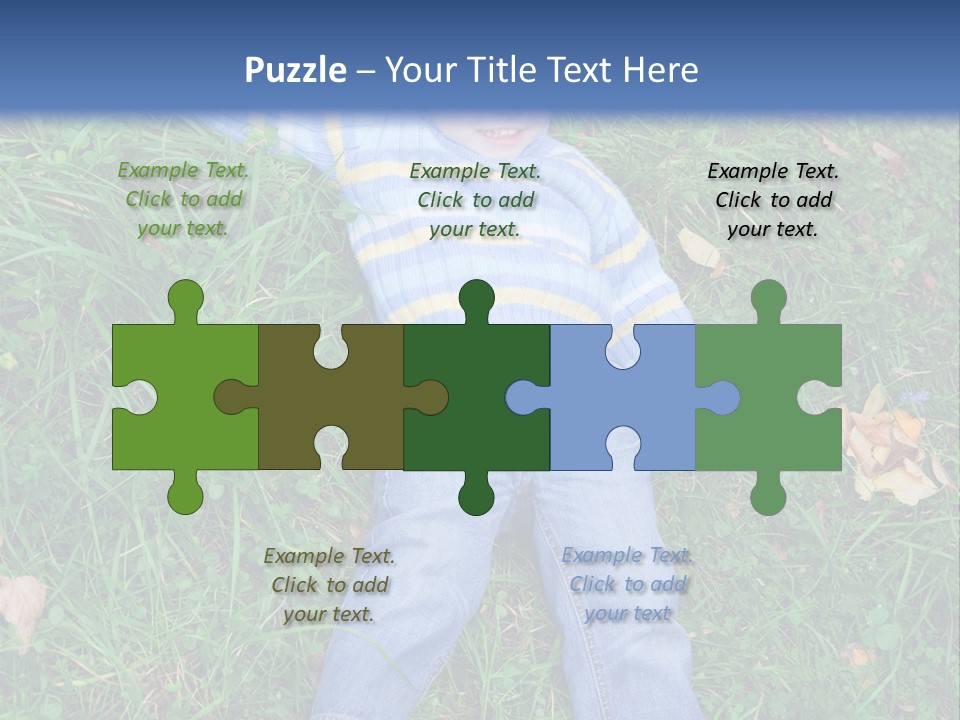 Happiness Young Meadow PowerPoint Template