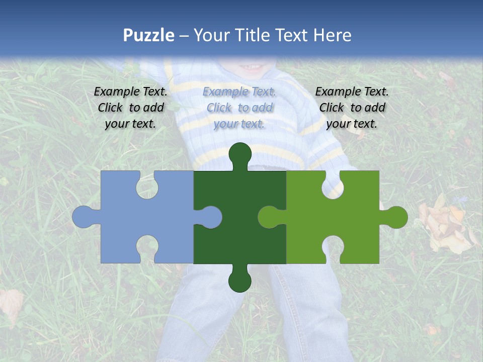 Happiness Young Meadow PowerPoint Template