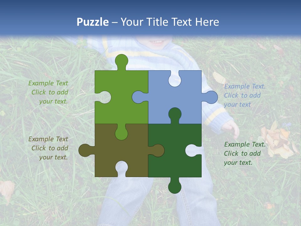 Happiness Young Meadow PowerPoint Template