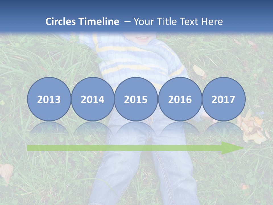 Happiness Young Meadow PowerPoint Template