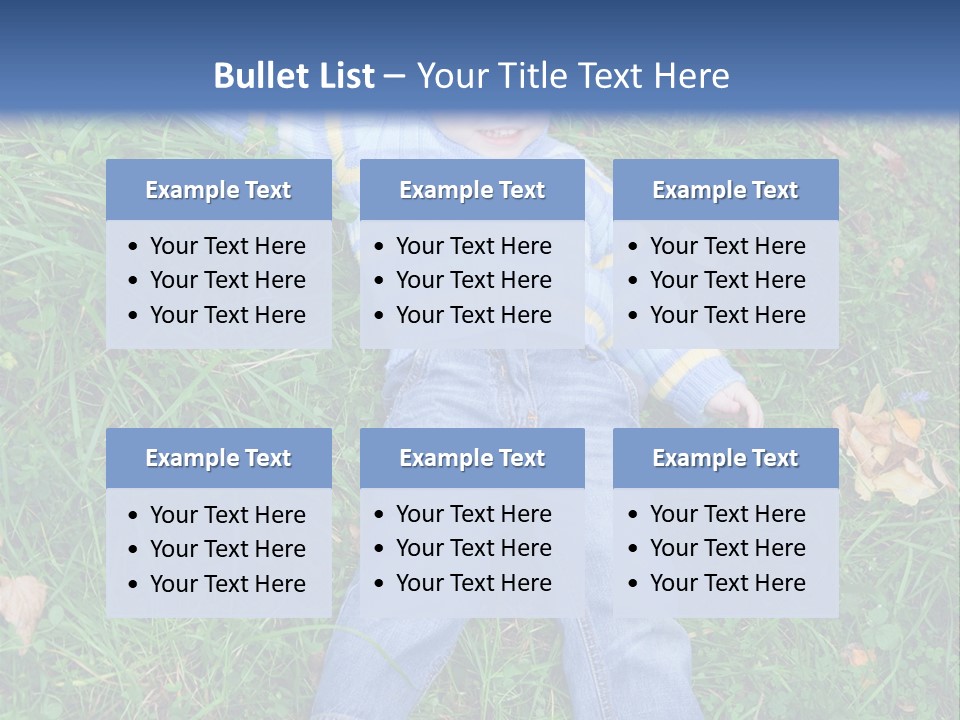 Happiness Young Meadow PowerPoint Template