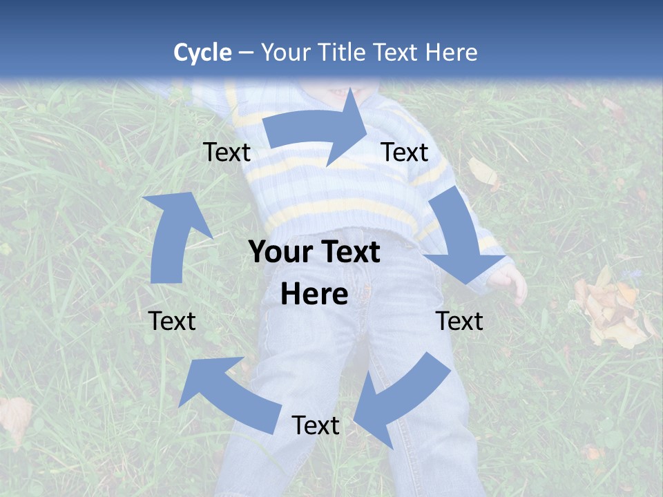 Happiness Young Meadow PowerPoint Template