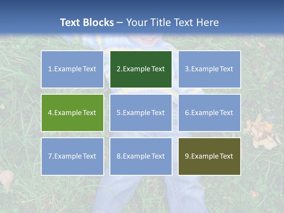 Happiness Young Meadow PowerPoint Template