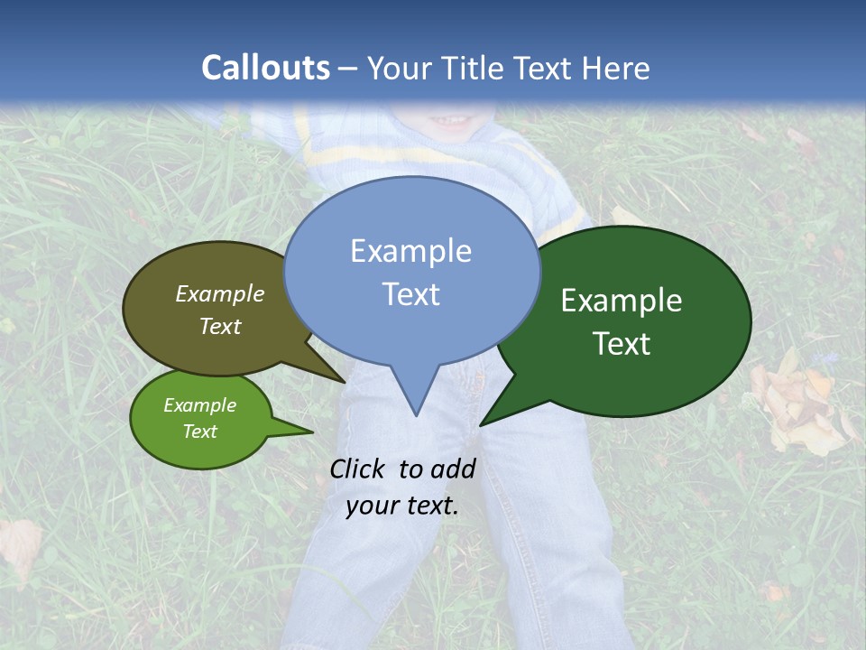 Happiness Young Meadow PowerPoint Template