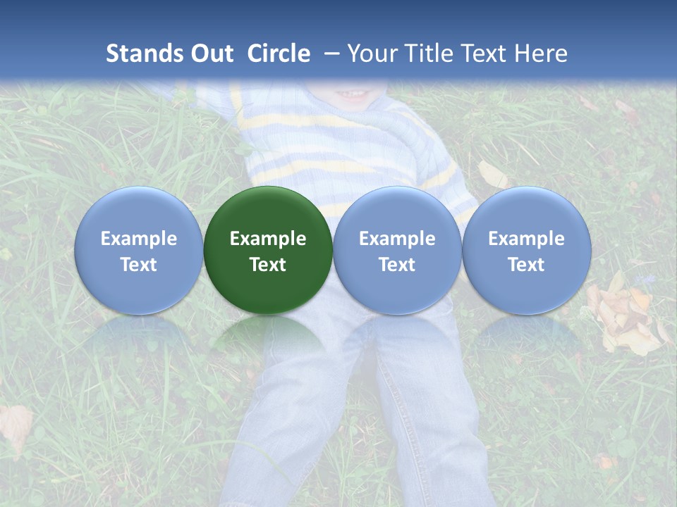 Happiness Young Meadow PowerPoint Template