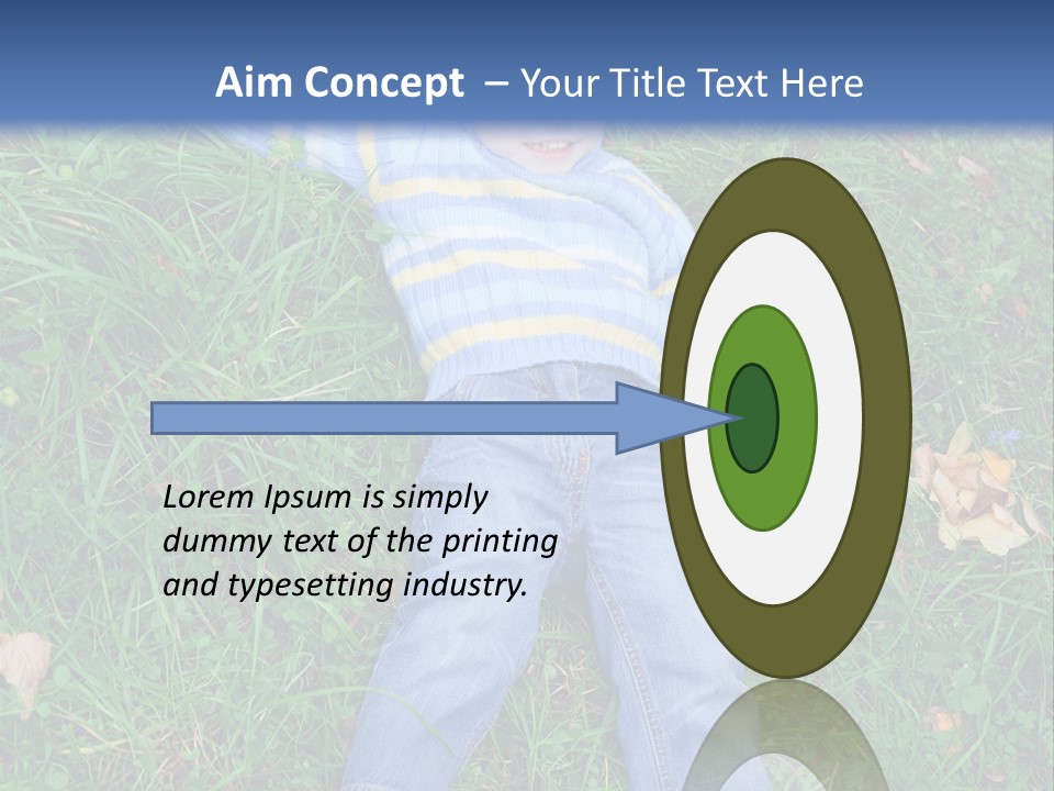 Happiness Young Meadow PowerPoint Template