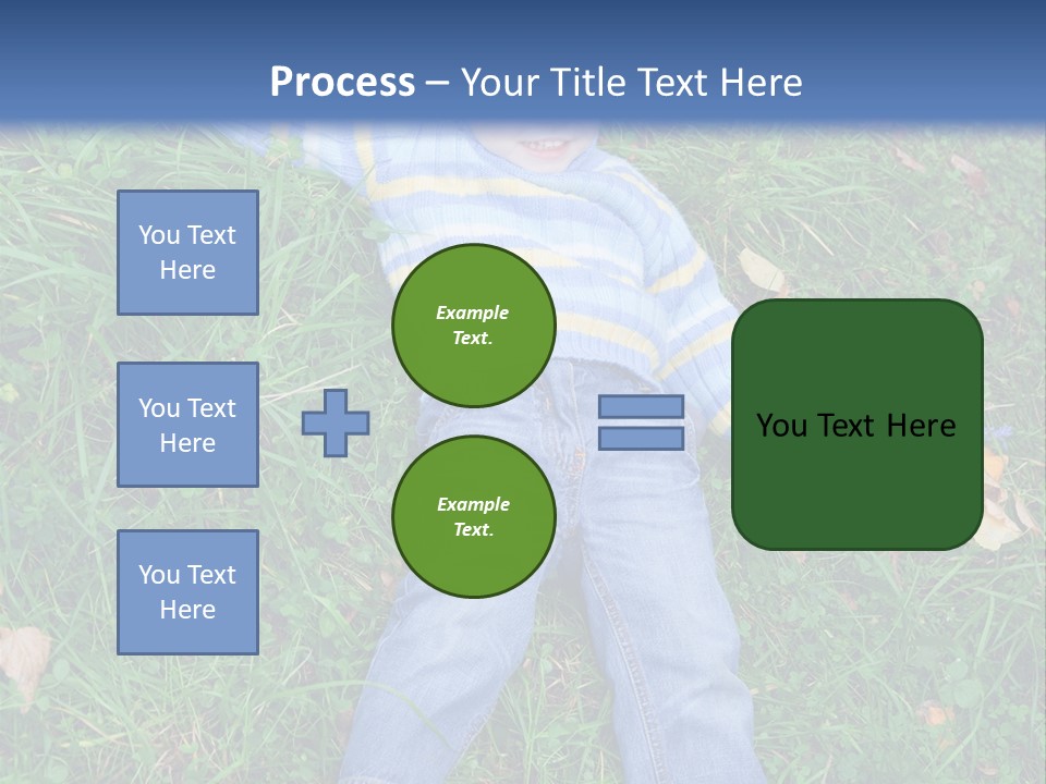 Happiness Young Meadow PowerPoint Template