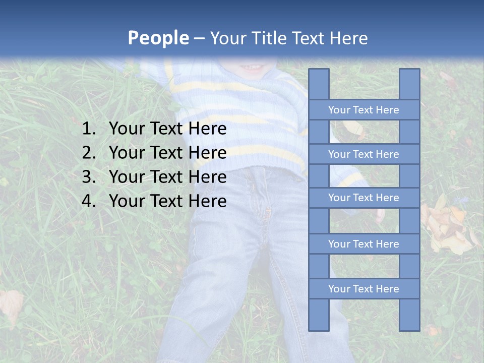 Happiness Young Meadow PowerPoint Template