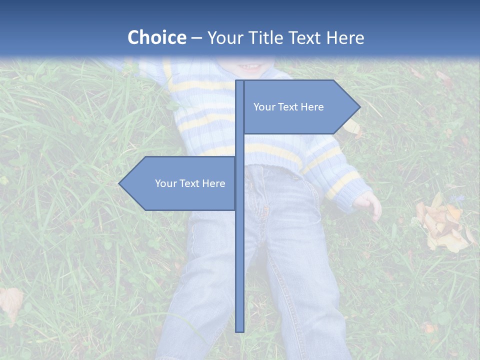 Happiness Young Meadow PowerPoint Template