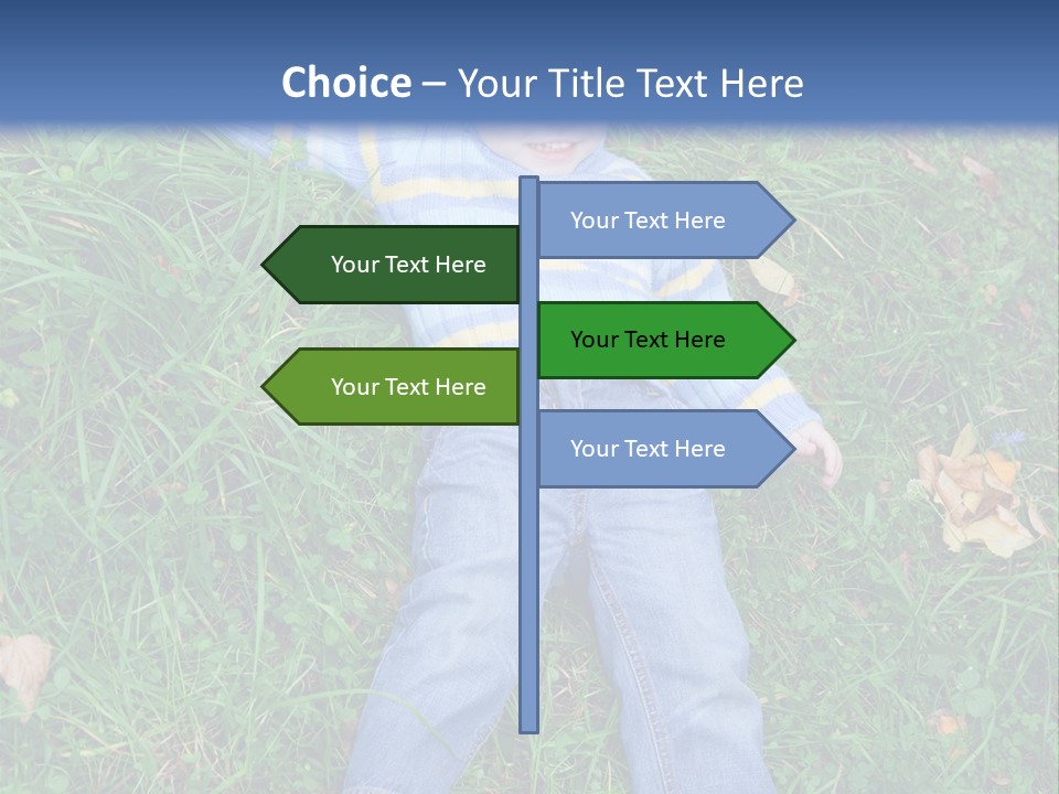 Happiness Young Meadow PowerPoint Template