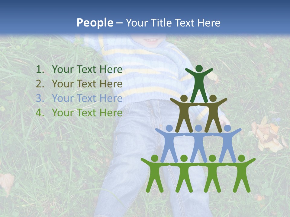 Happiness Young Meadow PowerPoint Template