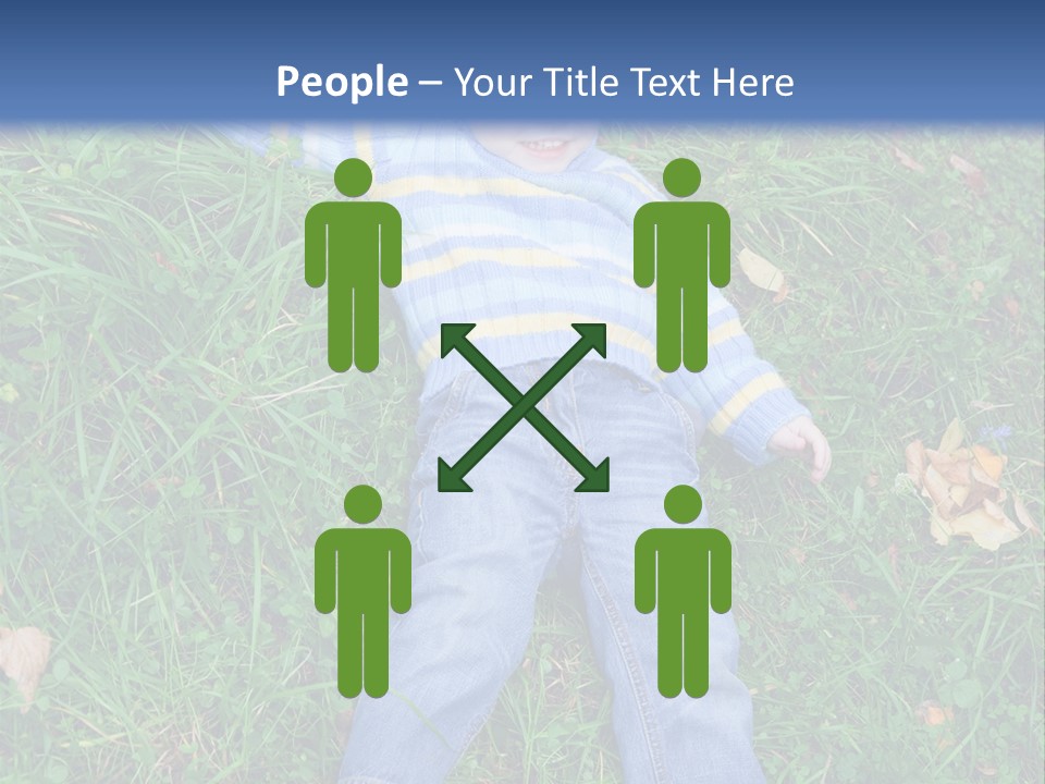 Happiness Young Meadow PowerPoint Template