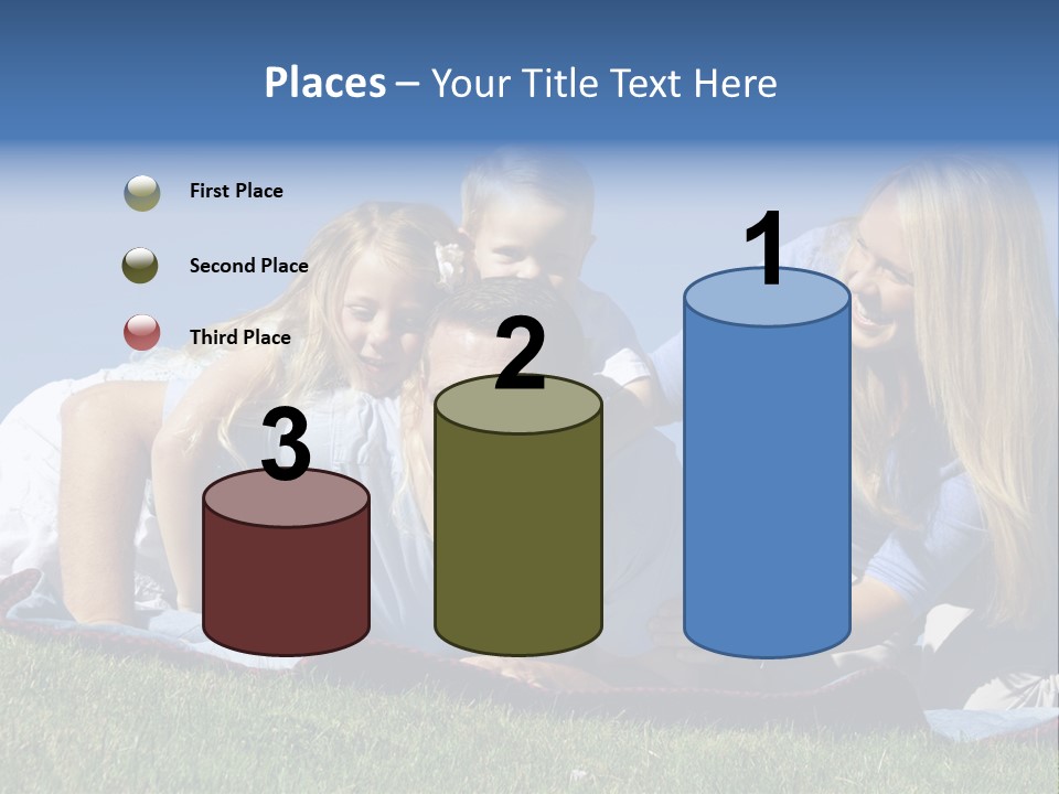 Vibrant Lifestyle Grass PowerPoint Template